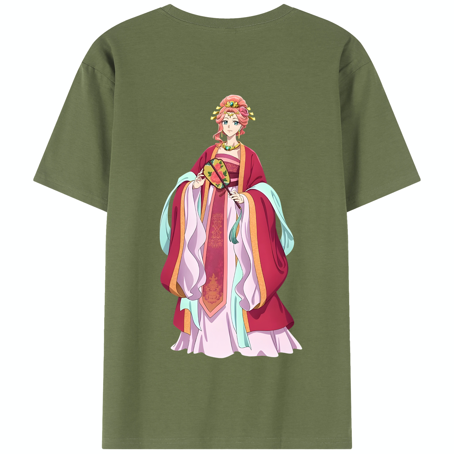 （画像用） 薬屋のひとりごと The Apothecary Diaries 綿100％半袖Tシャツ（背面プリント）